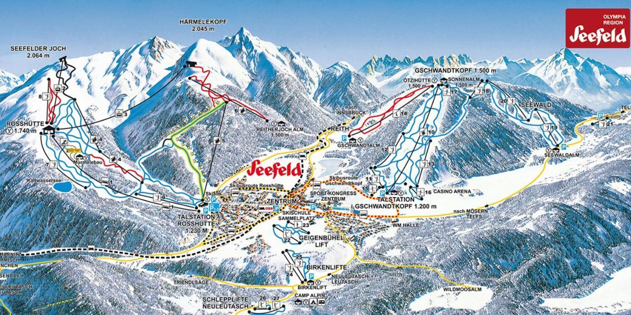 The Seefeld Retreat - Central Family Friendly Apartments - Mountain Views 제펠드 인 티롤 외부 사진